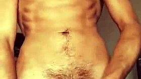 The hot soloboy strokes his monster cock to cumshot.