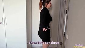 Realtor Tricked Into Rough Roleplay Fucking In Shop