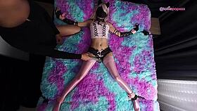 Can This Petite Cutie Stop Cumming While Tied Up? I Fill Her Up Anyway.