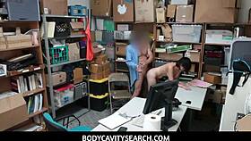 hot thief penelope reed makes a deal with the security officer 😏 what a naughty arrangement!