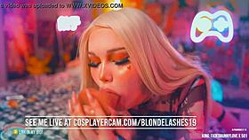 hey, i can be your little cosplayer fingering myself on webcam