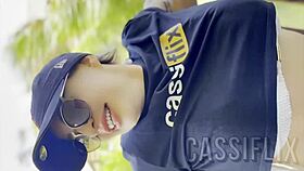 Blonde Latina Blows Cock Wildly!