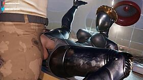 I love this doggystyle threesome with brigitte, widowmaker, mercy, pharah, and kiriko.