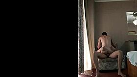 Just relaxing with some bareback fun in this gay session