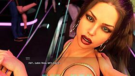 Hot babe dances before intense fucking