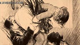 Vintage Erotic Drawings