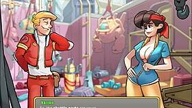 lets play space rescue with valerie's big tits