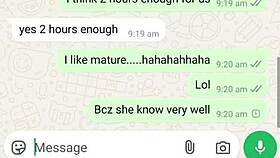 She wanted something more during our milf massage session