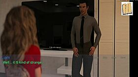 a wife and stepmother playing a game