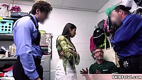 I’m shocked Penelope gets punish fucked by mall cops while my hubby just watches in the shop!