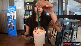 Young Thai Amateur's Intense Blowjob And Pussy Fucking