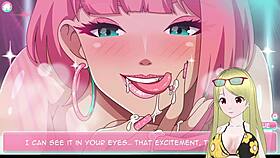 zoey explores nightclub secrets in anime game