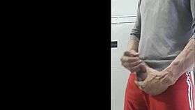 Just relaxing with some bareback fun in this gay session