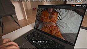 Step mom stays silent during rough fuck 😶