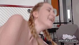 Sultry teen 18+ gets tempted and nailed hard by aged teacher in reality.
