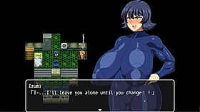 shipwrecked spaceship todoroki joi blowjob and facial in hentai game