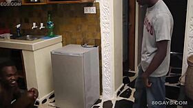 black african threesome bareback orgy