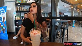 Young Thai Amateur's Intense Blowjob And Pussy Fucking