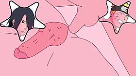 Naruto and Sasuke, what a hot gay sex scene!