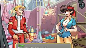 lets play space rescue with valerie's big tits