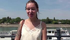 german scout mia the skinny teen gets anal fucked outdoors with big cock