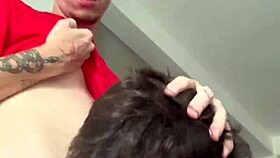 my new neighbor saw me through the window and asked if he could come over