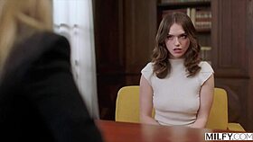 Milfy Principal Ellie Titty Fucks Student