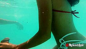 that public balcony sex ends with a massive facial after the beach