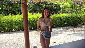 youtube show features strip game beer pong backstage