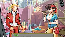 lets play space rescue with valerie's big tits