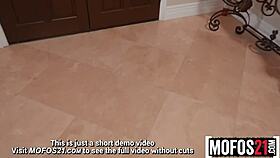 Is this petite latina teen ready for the service guy's cock?