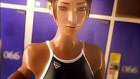 Ex-Girlfriend's Changing Room Sneak For Penis Reconciliation In High-Quality Hentai