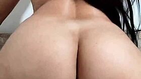 Latina MILF's Big Ass and Natural Tits in Softcore Solo, Juices Flowing from Her Vagina!