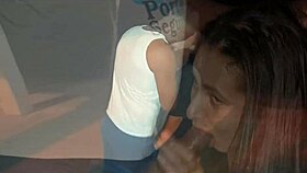 Bruna Santiny Sucks Big Black Cock With Passion!