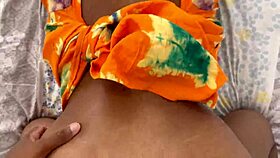 Desi village stepsister and stepbrother share bed for hard rough fuck.