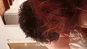 crazy doggystyle action with big tits on the sofa