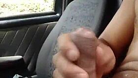 Solo Boy Masturbates Outdoors