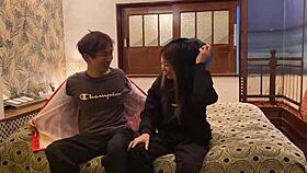 yo, why’s this japanese wife in costume deepthroating on halloween night?