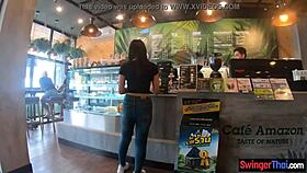 Young Thai Amateur's Intense Blowjob And Pussy Fucking