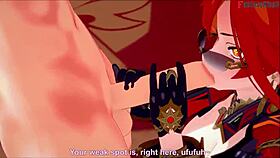 Mavuika engages in detailed sex with Jean in the Genshin Impact office fantasy.