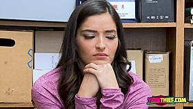 Officer, is that your big cock in my punani? Emily asks provocatively