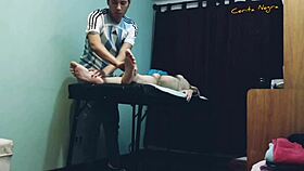 Wow, that massage ends with a blowjob!