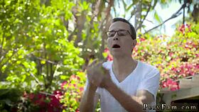 omg, best teen 18+ webcam with my stepbro and boyfriend 😍