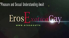 Gay couple relaxing together