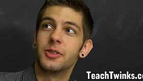 Skinny Twink Elijah White Pounded After Blowjob?