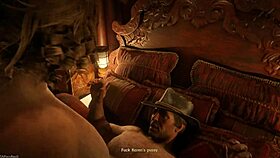 Rdr2 Porn - Karen Riding Arthur's Dick!