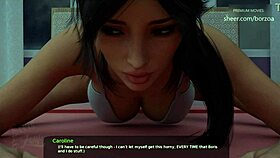 A lot of cum sprayed on step sister's face in milfy city.