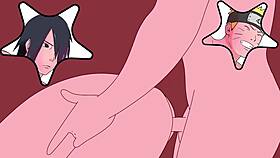 Naruto and Sasuke, what a hot gay sex scene!