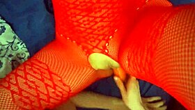 she moans, 'fuck me with that carrot, boys'