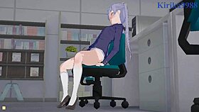 Aoba and Hifumi indulge in futanari sex